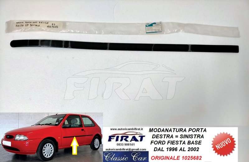 MODANATURA PORTA FORD FIESTA 3P 96 - 02 DX=SX (1025682)